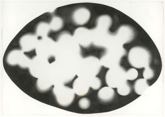 Around 2, 2014, graphite & colorpencil on paper, 110x71cm